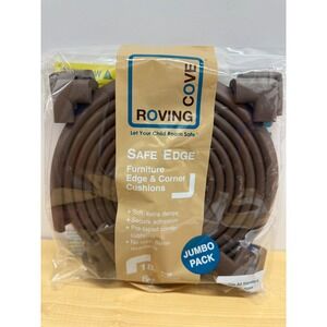 Roving Cove Safe Edge Furniture Edge Corner Cushions Jumbo Pack  Brown 20ft